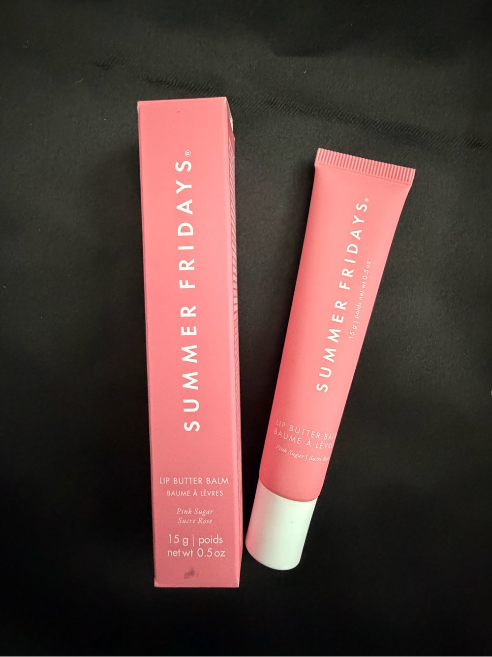Summer Fridays Lip Butter Balm – Pink Sugar – 0.5 oz / 15g